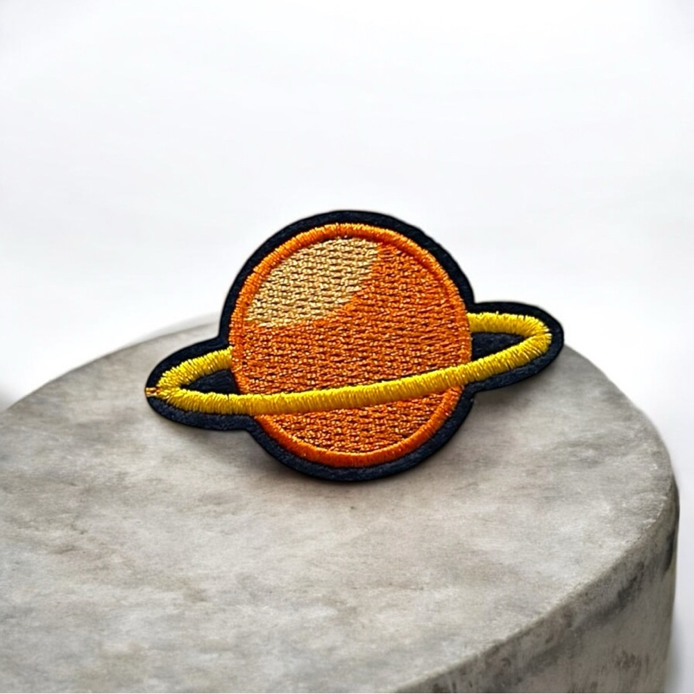 Embroidered Planet Patch